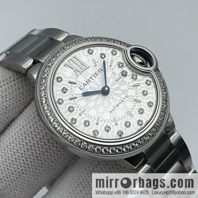 The latest exclusive Cartier Blue balloon 33mm and 36mm official website synchronization