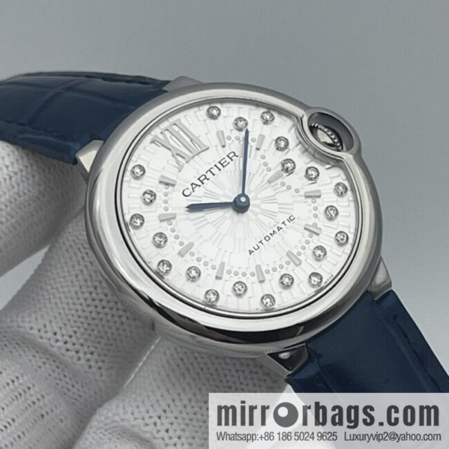 The latest exclusive Cartier Blue balloon 33mm and 36mm official website synchronization