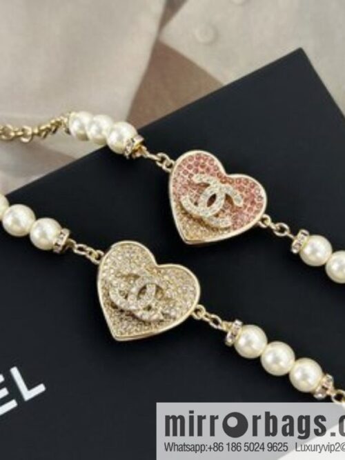 i1665310063_2389_1-800x8005avbc54njl4843_20250715230036.jpg New ☑️ Chanel double c peach heart love full diamond pearl bracelet