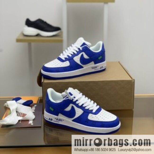 LV Louis Vuitton, classic Monogram and Damier element patchwork A JL sneakers