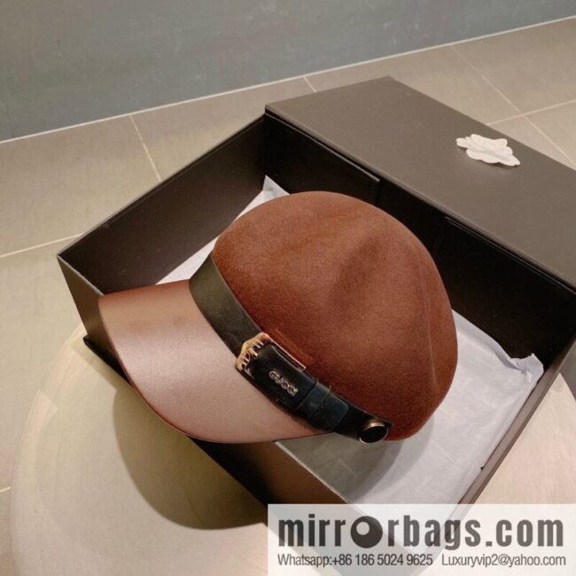 GUCCI Gucci 2022 autumn and winter new woolen star cap