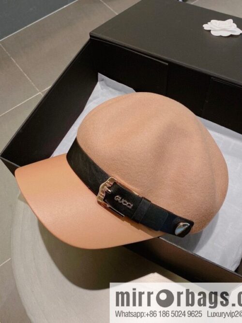 GUCCI Gucci 2022 autumn and winter new woolen star cap