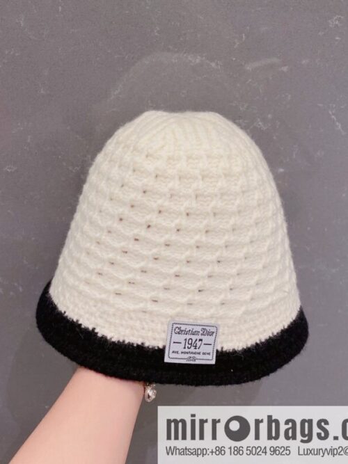 Dior 2022 autumn and winter new wool bucket hat