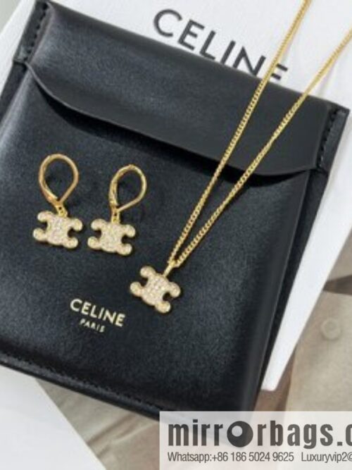 i1666186984_717_3-800x800gq0dl4bhjyn133_20250715222540.jpg New Celine full diamond Arc de Triomphe earrings necklace