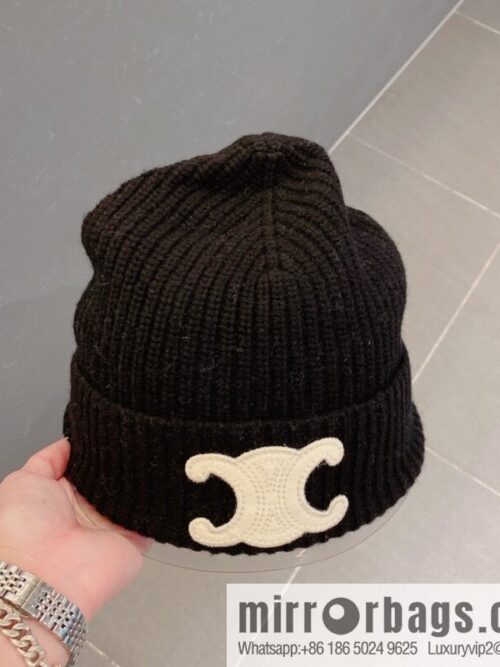 Celine 2022 autumn and winter new knitted wool hat