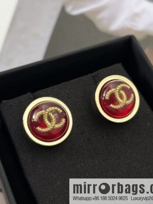 i1666359576_8099_2-800x8000zmrt4d1k4b209172_20250709084033.jpg New ☑️ Chanel double c round red stud earrings
