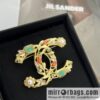 New ☑️ Chanel double c wheat ear pearl brooch