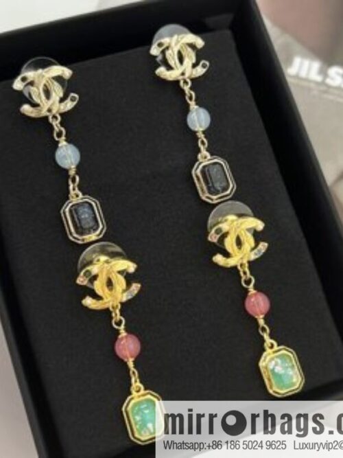 i1666610405_4415_2-800x800sfviza4hdea206281_20250709072358.jpg New ☑️ Chanel c3 double c square gemstone stud earrings