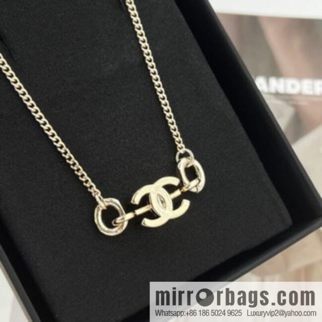 New ☑️ Chanel double c necklace