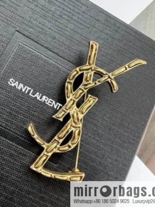 Saint Laurent YSL brooch
