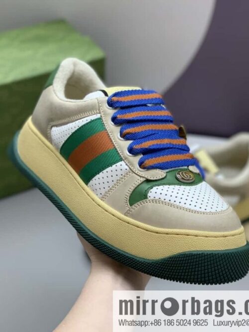 i1694495710_5811_4-800x80005o0xknskbt167312_20250705192649.jpg GUCCI retro style green and orange webbing, couple\'s platform shoes