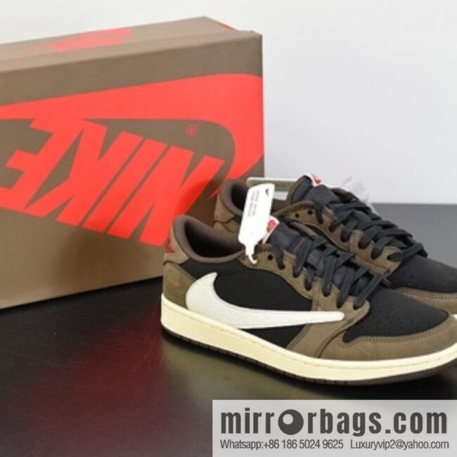 Air Jordan 1 AJ1 Low x Travis Scott Low Barb CQ4277-001