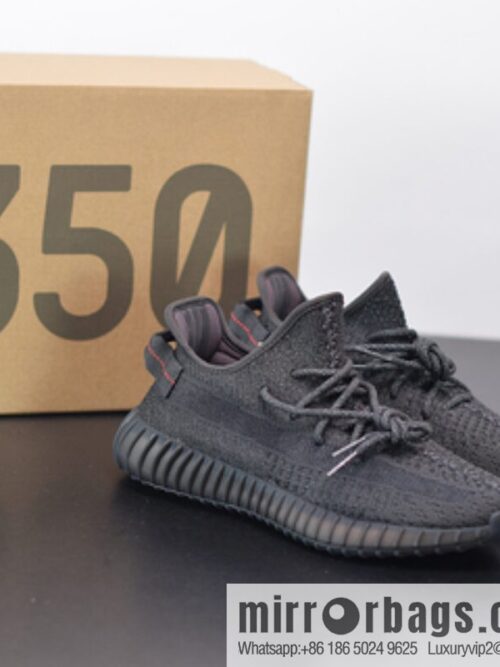 Yeezy Boost 350V2 black gypsy coconut sports running shoes, official item number: FU9007