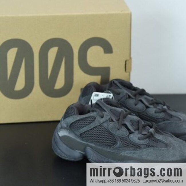 L00J6 top tested version yeezy coconut 500 pure black, item number: F36640
