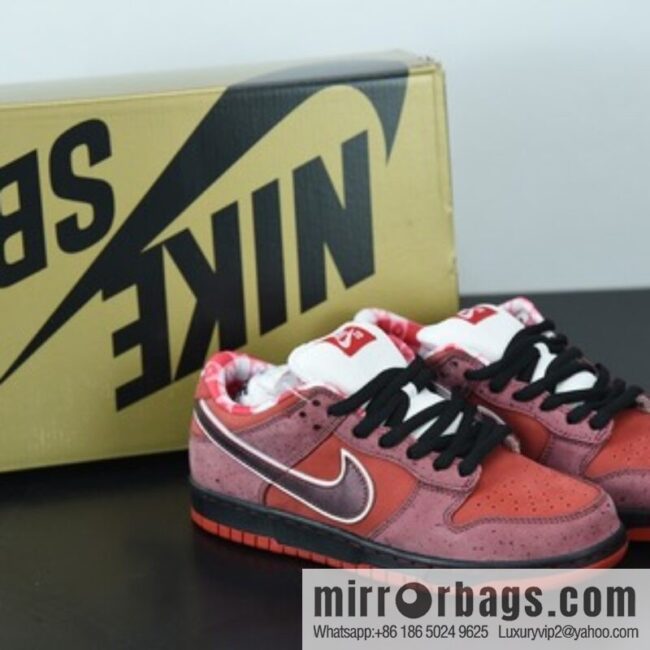 NK Dunk Low \"Red Lobster\" brick red lobster low-top casual board shoes, item number: 313170-661