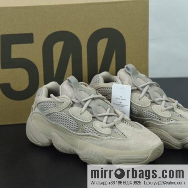 XZ pure original version, coconut AD Yeezy500 \"Taupe Light\" brown coconut shoes, item number: GX3605