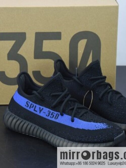 Yeezy Boost 350 V2 🥰 Dazzling Blue \"Black and blue, coconut sports running shoes, official item number: GY7164