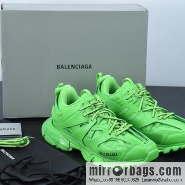 Balenciaga Triple S Green Outdoor Daddy Shoes