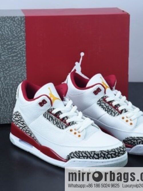0D0Q6 pure original version AJ3 SE \"Denim\" AJ3 Joe 3 white peacock low-top casual jogging shoes CT8532-126