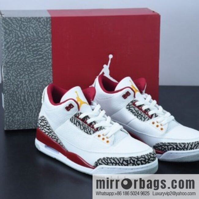 0D0Q6 pure original version AJ3 SE \"Denim\" AJ3 Joe 3 white peacock low-top casual jogging shoes CT8532-126