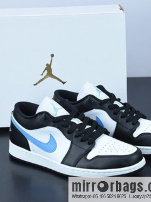 o_1fvn3o4l01hqq1tdo1rv110jrhast-800x800gfznjcstkfw77165_20250719072233.jpg Air Jordan 1 University Blue AJ1low low top black and white blue basketball shoes item number: DC0774-041