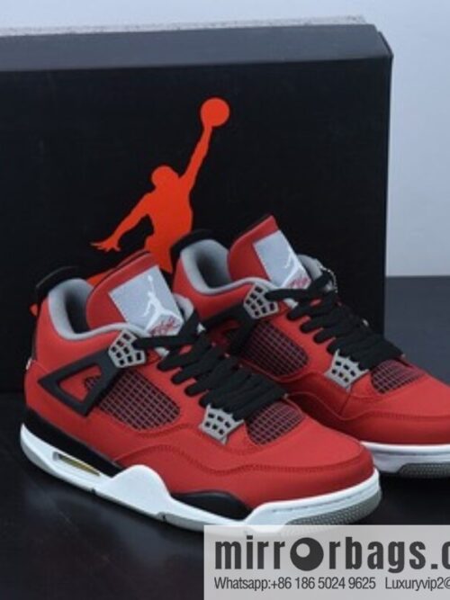 Air Jordan 4 AJ4 \"Toro Bravo Raging Bull Culture Basketball Shoes 308497-603