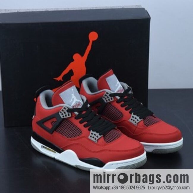 Air Jordan 4 AJ4 \"Toro Bravo Raging Bull Culture Basketball Shoes 308497-603