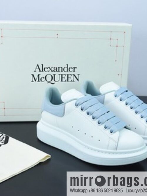 Alexander McQueen/Alexander McQueen, muffin shoes platform heightening white shoes D03G6