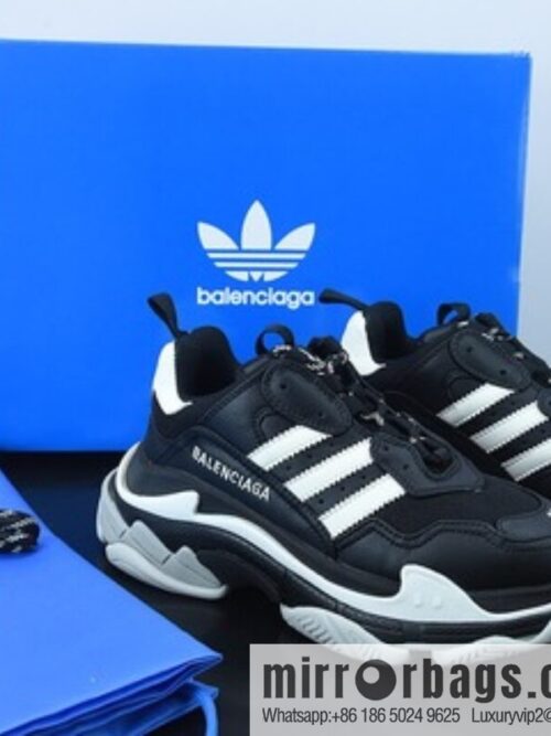 Balenciaga Triple S x Ad Adi Crossover Luxury Collaboration Vintage Daddy Shoes 8102412607