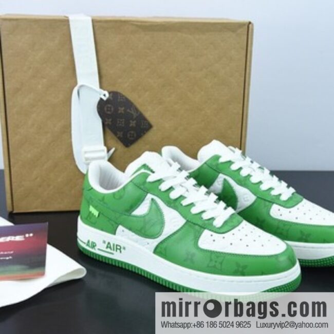LVx Nk Air Force 1 Low Louis Vuitton Donkey LV Joint, Air Force One Low Top Sneakers