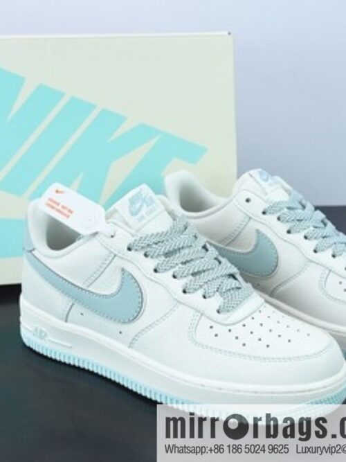 Nk Air Force 1 \'07 Low Sky Blue, Air Force One Gypsy Low Top Casual Sneakers, item number TU6536-156