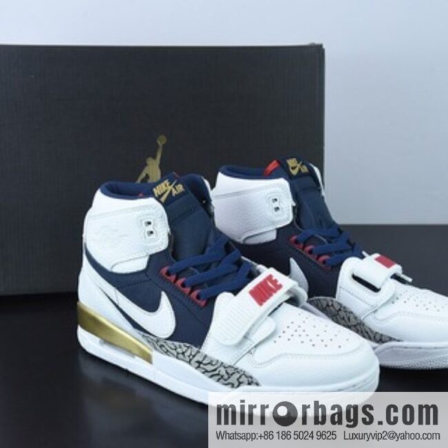Air Jordan Legacy AJ312 top layer pure original quality velcro three-in-one board shoes, item number: AV3922-101