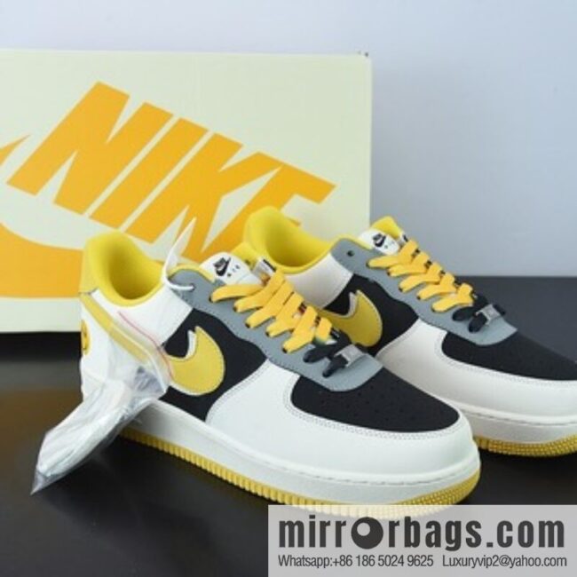Nike Air Force 1 Low Smiley Double Hook, Air Force One Low Top Sports and Leisure Board Shoes Item Number: AF1234-004