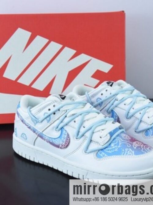 o_1g9esubtu13cd1gpi16b91oll1fr1mt-800x800s3ftp0slhfs72520_20250719062813.jpg Nike Dunk Low Retro white and blue, cashew flower SB buckle broken backboard fashion casual board shoes, item number: DD1503-109