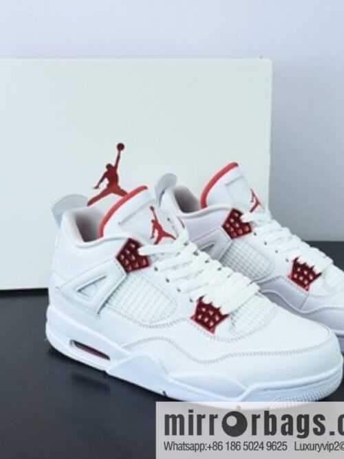 o_1g9mil1t912q613psdfpl8cmgo6f-800x800gutpu5fe0zv72204_20250719062517.jpg Air Jordan 4 \"White University Red\" AJ4 white and red sneakers Part Number: CT8527-112