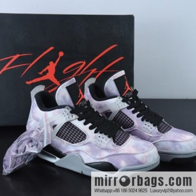 Air Jordan 4 Retro \"Zen Master\" AJ4 Joe 4 starry sky tie-dye men\'s sneakers Item number: DH7138-506