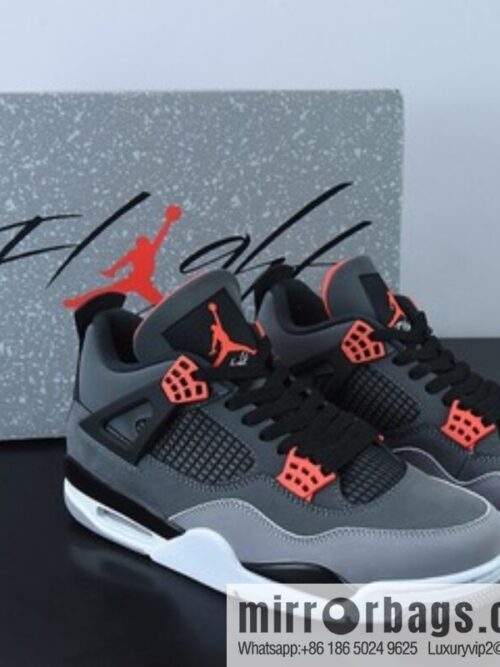 o_1g9mitncn1gfiood1ik8jc419lee5-800x800ukkurntblxa72182_20250719062505.jpg Air Jordan 4 Infrared AJ4 black gray red infrared basketball shoes, item number: DH6927-061