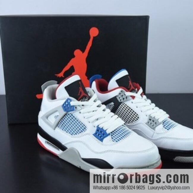 Air Jordan 4 \"What The\" AJ4 mandarin duck men sneakers Item number: CI1184-146