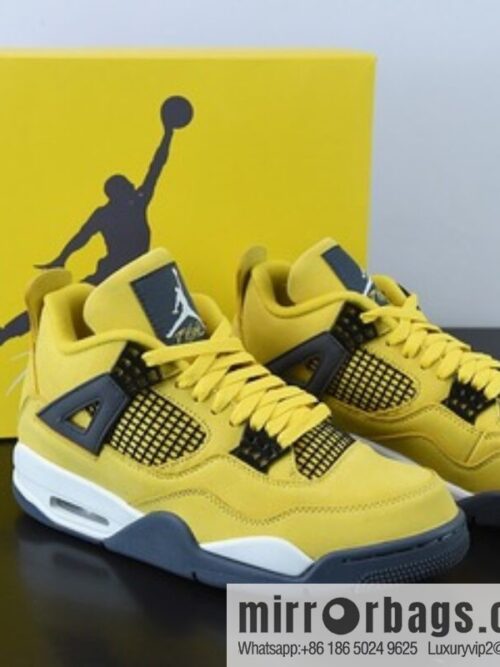o_1ga0qgssspknclv1stn14s7dgrv4-800x800lj0sjj5jye171622_20250719061957.jpg Air Jordan 4 Retro Lightning AJ4 electric mother, yellow lightning men\'s basketball shoes, item number: CT8527-700