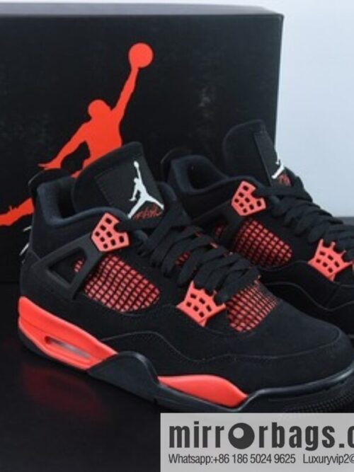 o_1ga0rkhdl1jnr1a8d1lq31bpjurl15-800x800uf0e4taenhw71600_20250719061945.jpg Air Jordan 4 \"Red Thunder\" AJ4 Black and Red Thunder Men\'s Sneakers Item Number: CT8527-016