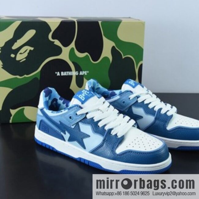 Human Made Bape Sta Sk8 To Nigo \"Trend Godfather Nigo Brand, Ape Man Head Classic Skateboard Versatile Casual Sports Board Shoes