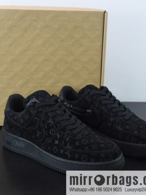 LVx Nk Air Force 1 Low Louis Vuitton Donkey LV Joint, Air Force One Low Top Sneakers