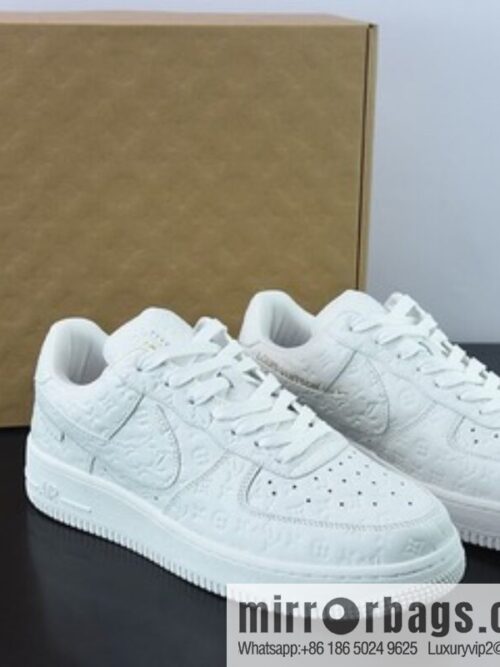 LVx Nk Air Force 1 Low Louis Vuitton Donkey LV Joint, Air Force One Low Top Sneakers