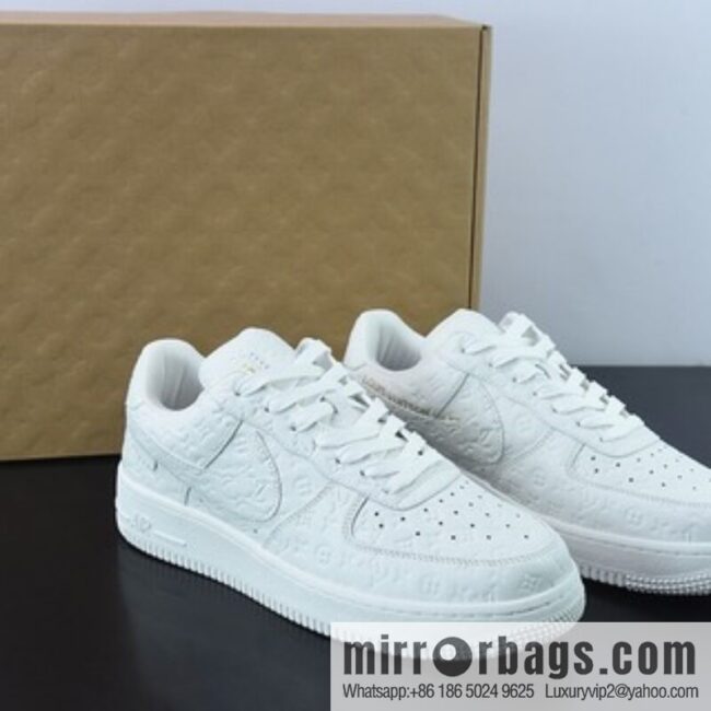 LVx Nk Air Force 1 Low Louis Vuitton Donkey LV Joint, Air Force One Low Top Sneakers