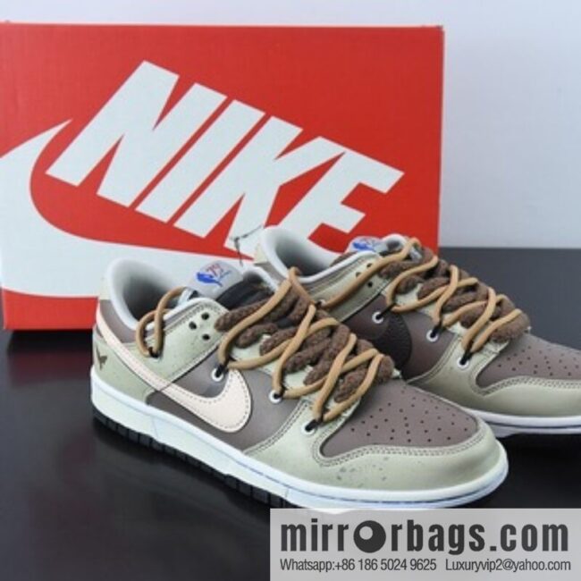 NBA x NK Dunk Low deconstruction, old-fashioned, desert wasteland, angel demon low-top men\'s sneakers SKU: DD3363-002
