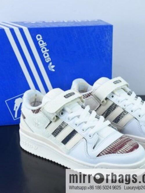 o_1gat483d6125r15578ct1dtnv5nck-800x800u5fm1vhwk2269417_20250719024613.jpg Adidas Clover Originals Forum 84 Low Roman series velcro low-top Vintage lace-up versatile casual sports shoes \"GX2174