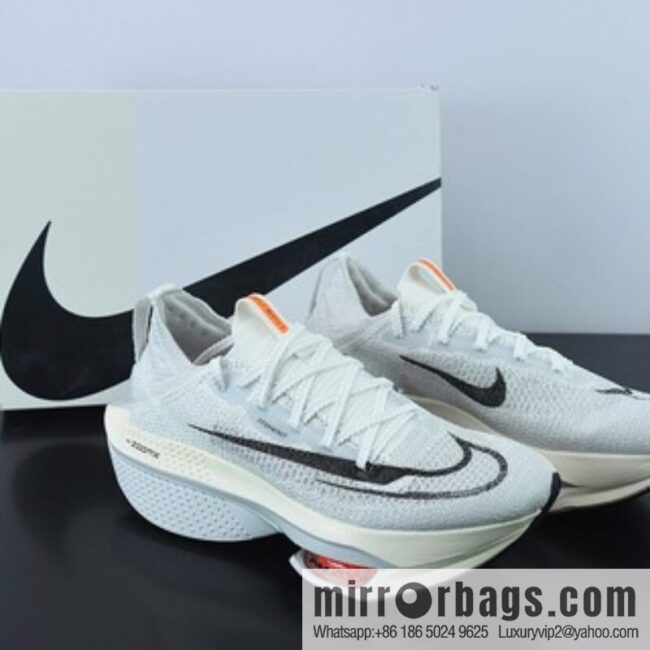 Nike Air Zoom Alphafly NEXT% 2 Proto Marathon 3.0 High Performance Running Shoes/White and Black DJ6206-100