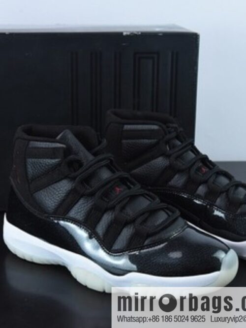 Air Jordan 11 AJ11 Jordan 11 generation high-top basketball shoes/Big Demon King patent leather classic men\'s High-Top item number: 378037-002