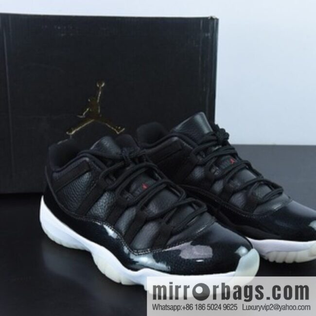 Air Jordan 11 Retro Low \"72-10 🥰 Big Demon King Low Help Men\'s sneakers Item Number: AV2187-001