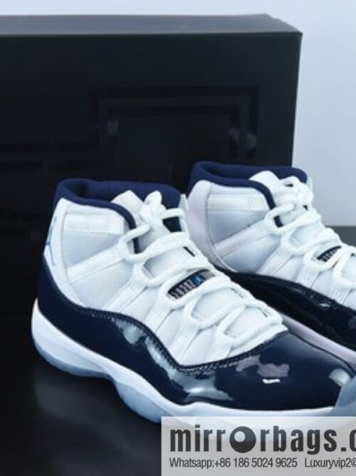 Air Jordan AJ11 \"Win Like \'82\" Midnight Blue High Top, Item Number: 378037-123